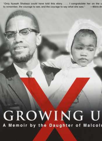 Excerpt of book cover from "Growing Up X."